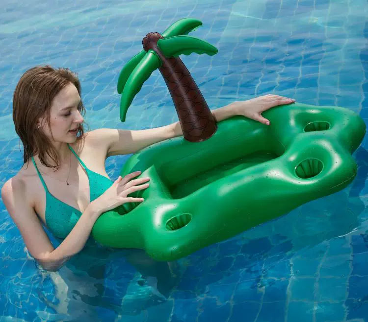 Inflatable Water Floating Tray - Ultimate Poolside Drink Holder