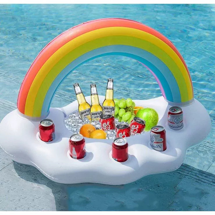 Inflatable Water Floating Tray - Ultimate Poolside Drink Holder