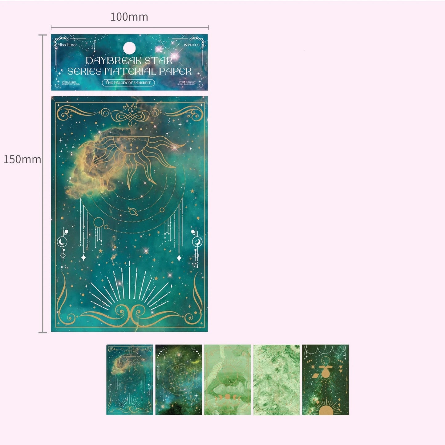 Celestial Collage - Enchanting Paper Collection