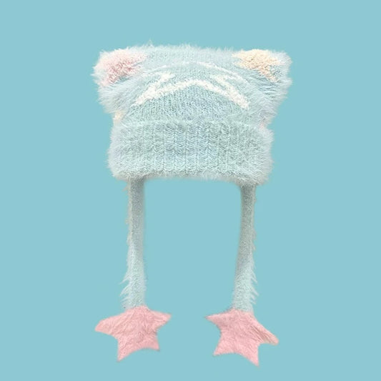 Cute Winter Sweet Fashion Pullover Cold Hat for Women