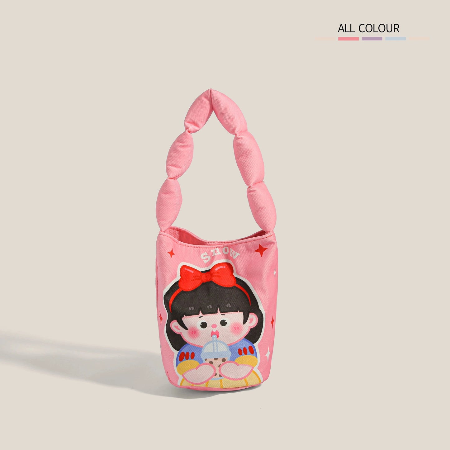 Cute Cartoon Graffiti Canvas Bag