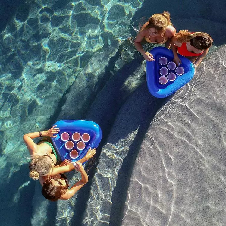 Inflatable Water Floating Tray - Ultimate Poolside Drink Holder