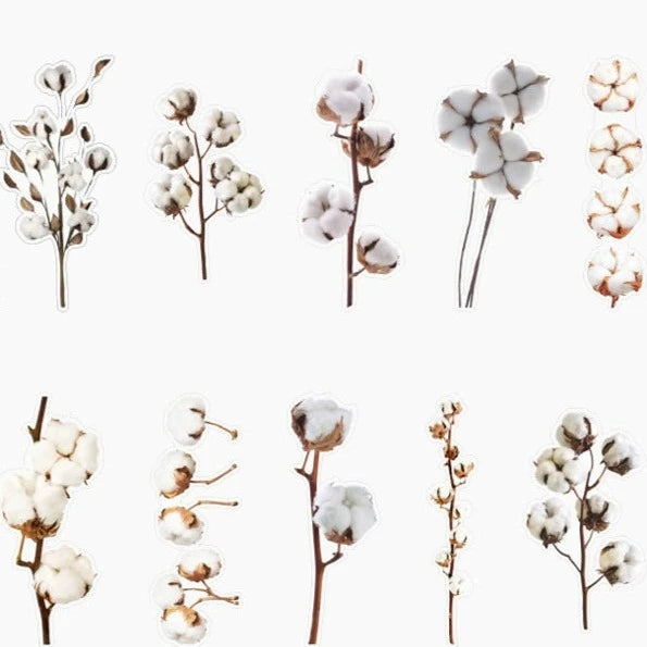 Captivating Pressed Flower Sticker Pack: Elevate Your Creativity with Nature's Beauty