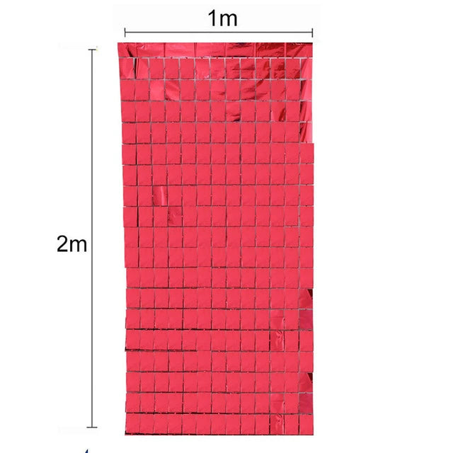 2M Fortnite Rain Backdrop - Photo Zone Birthday Decoration