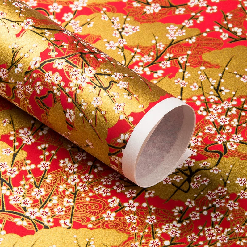 Poetic Elegance of the East: Korean Traditional Wrapping Paper Set