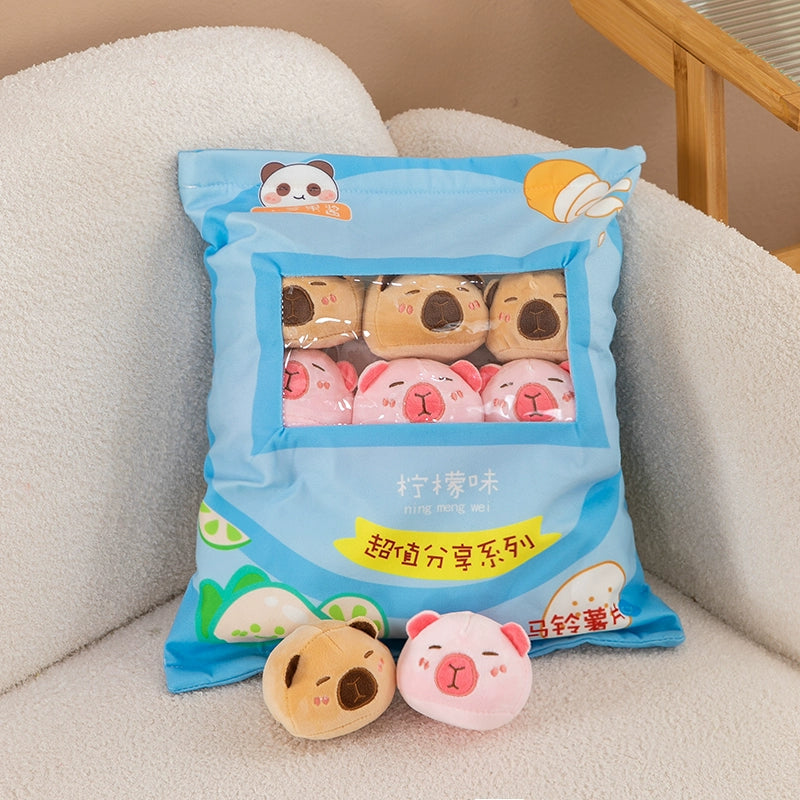 Plush Snack Bag Pillow Toy