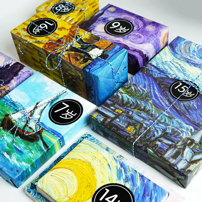 Timeless Masterpiece: Van Gogh Starry Sky Gift Wrapping Paper