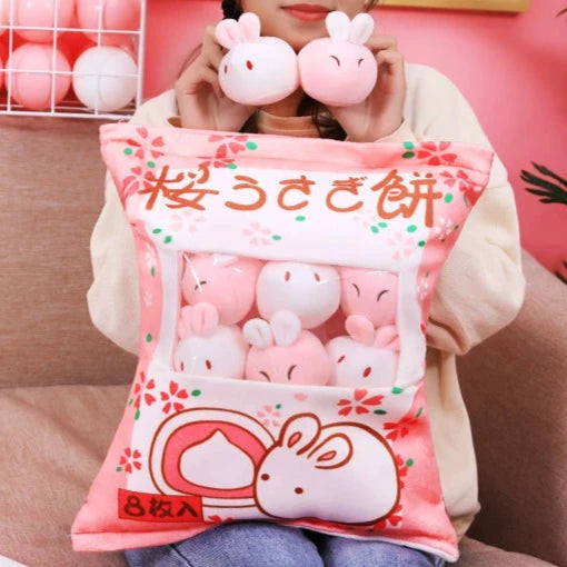 Plush Snack Bag Pillow Toy