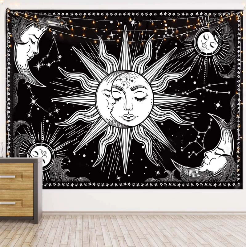 Mystic Zodiac - Dark Series Hanging Tapestry