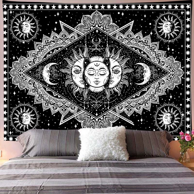 Mystic Zodiac - Dark Series Hanging Tapestry