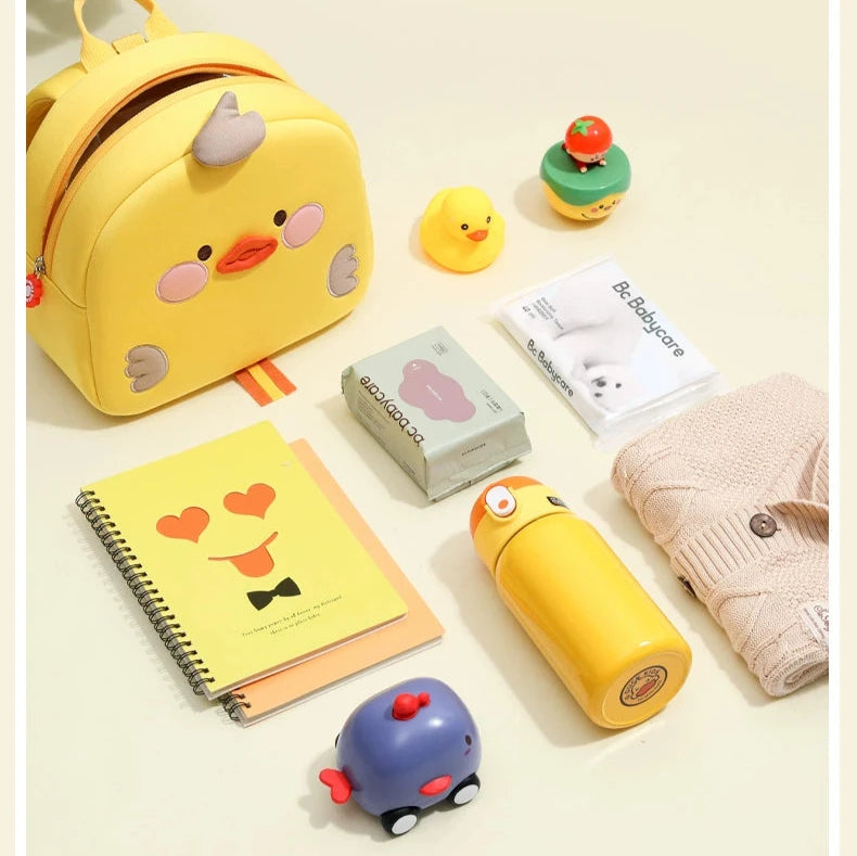 Super Cute Rabbit and Little Yellow Duck Backpacks for Kindergarten Kids