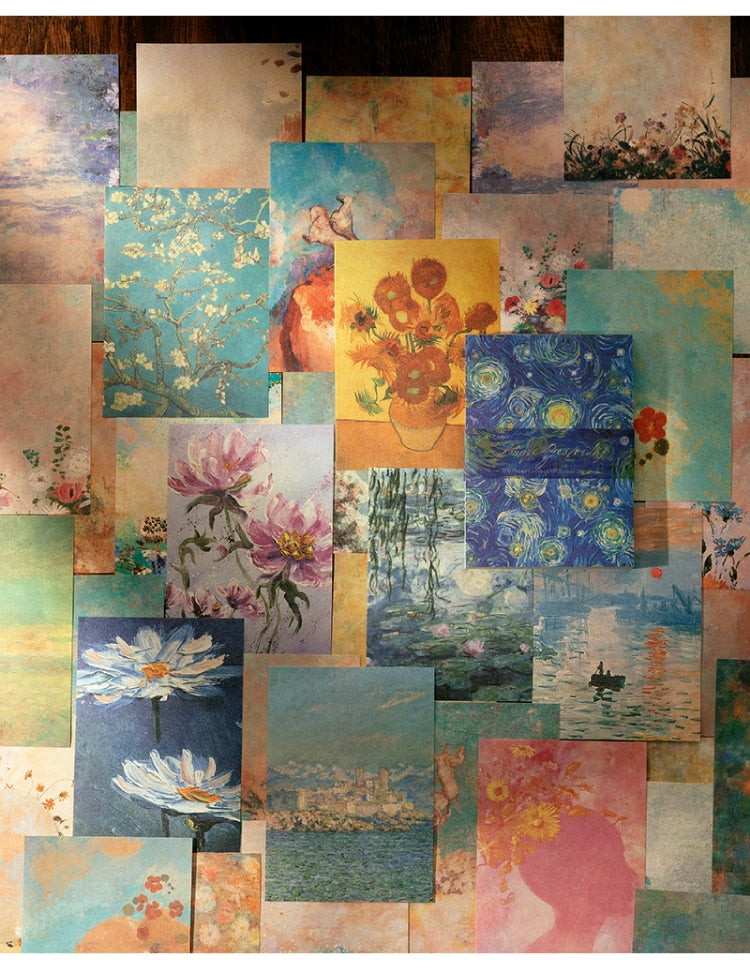 Vintage Mosaic - Artfully Crafted Paper Sheets for Endless Creativity