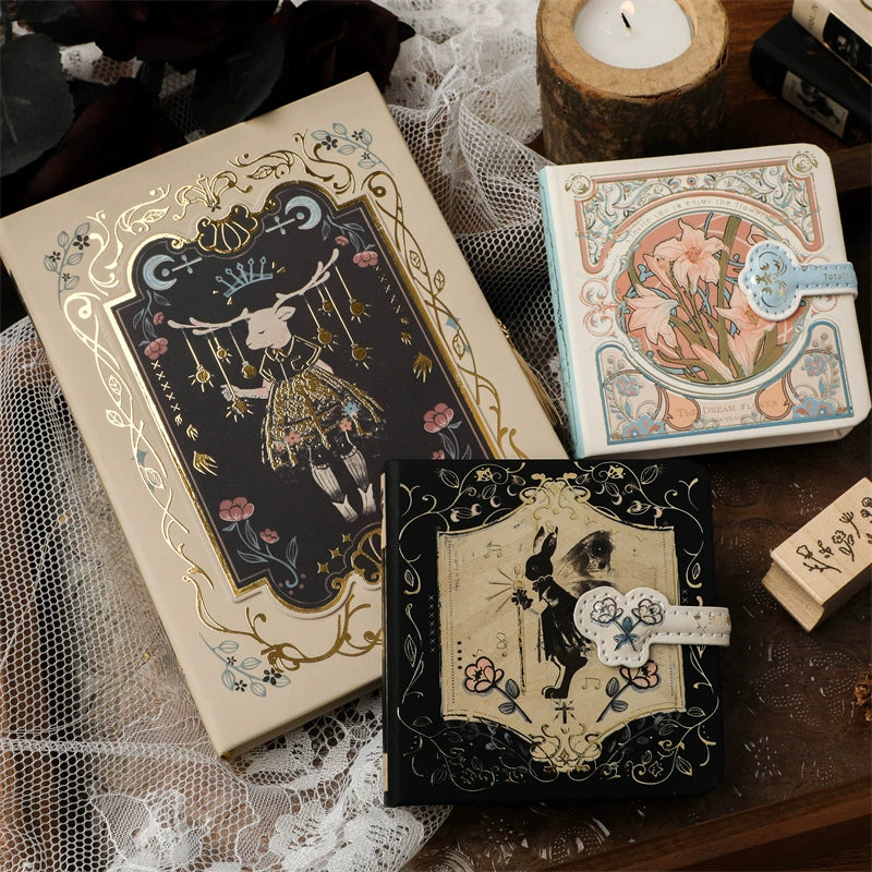 High-value Tarot Gothic Tarogot Vintage Literary Notebook | Exquisite and Creative Diary with Luxurious Cover