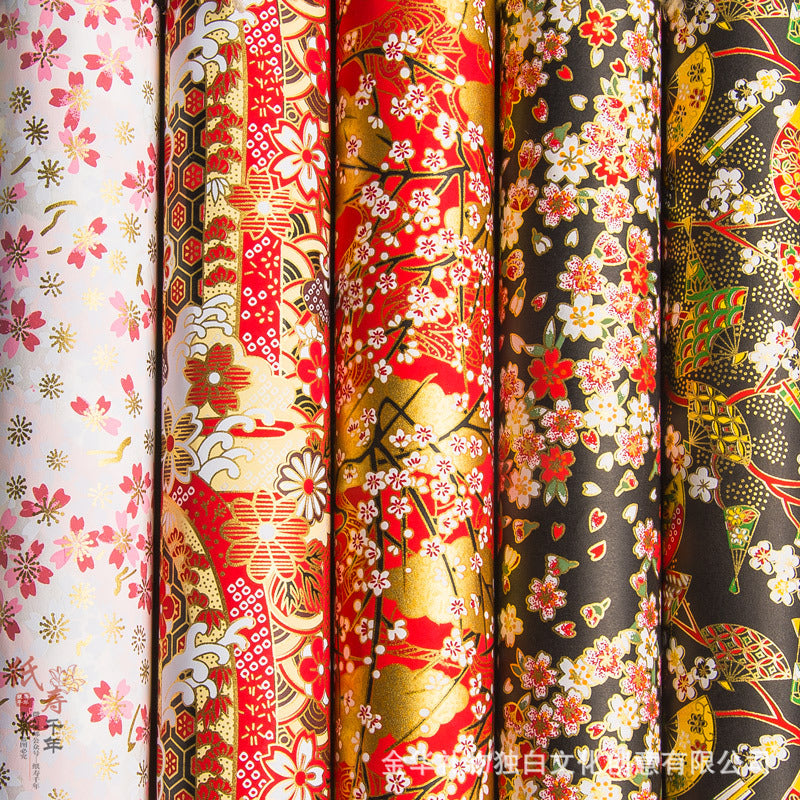 Poetic Elegance of the East: Korean Traditional Wrapping Paper Set