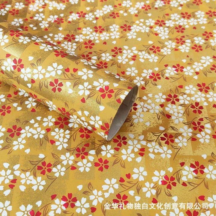 Poetic Elegance of the East: Korean Traditional Wrapping Paper Set