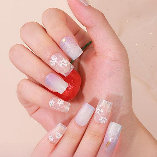 Hot Gel UV Semi-Cured Nail Stickers