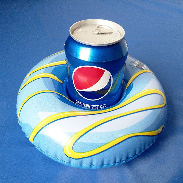 Dynamic Inflatable Coaster - Creative Floating Cupholder Tray