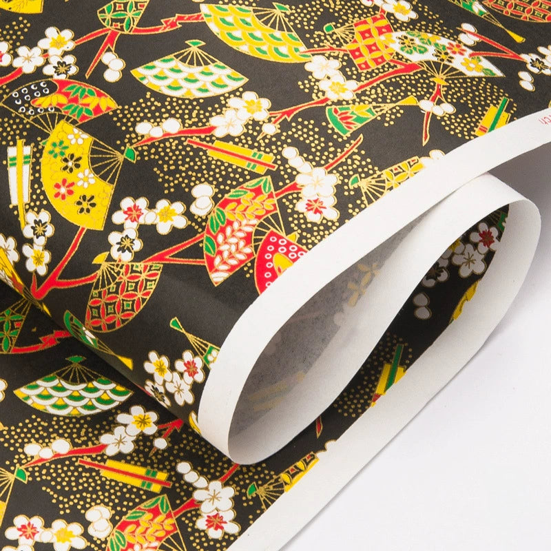 Poetic Elegance of the East: Korean Traditional Wrapping Paper Set