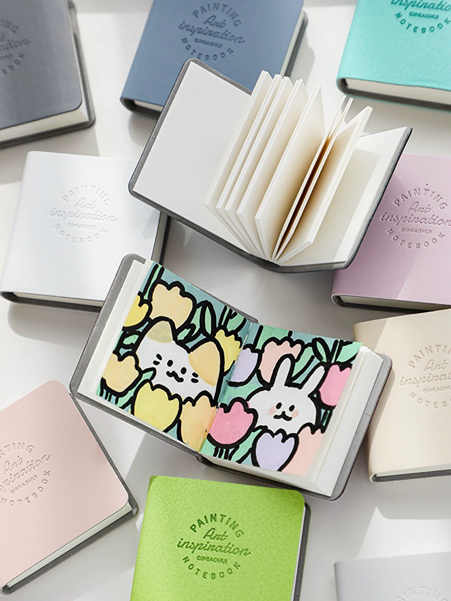 Ultra Mini Pastel Diary | Cute and Luxurious Pocket-Sized Journal for Daily Notes