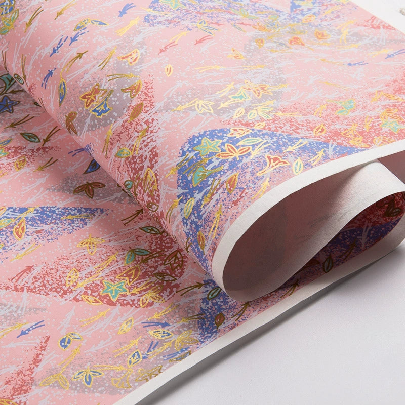 Poetic Elegance of the East: Korean Traditional Wrapping Paper Set