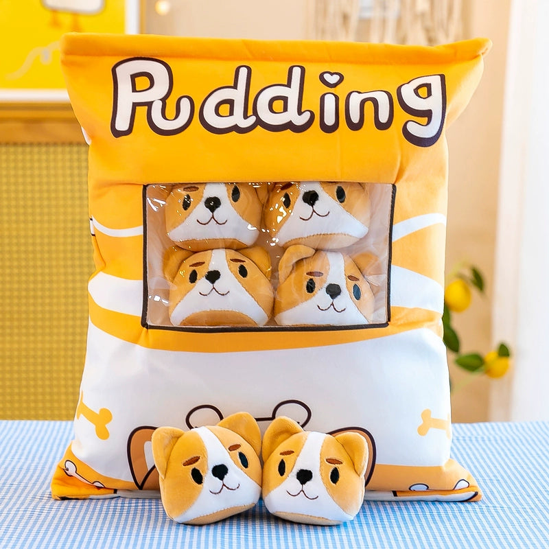 Plush Snack Bag Pillow Toy