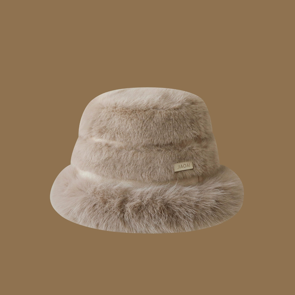 Plush Thickened Warm Bucket Hat for Winter