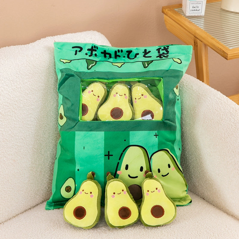 Plush Snack Bag Pillow Toy