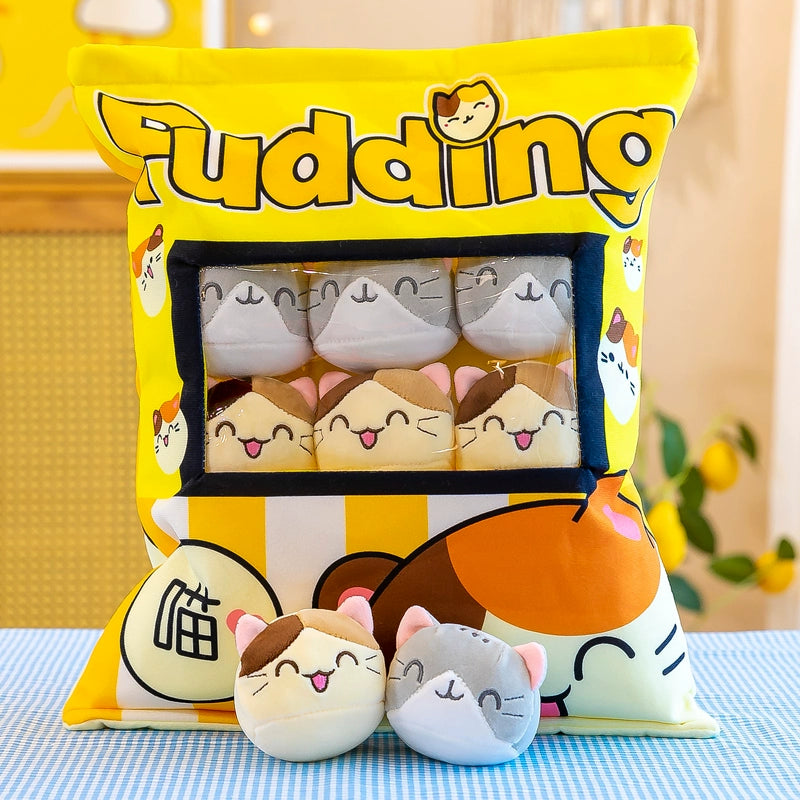 Plush Snack Bag Pillow Toy