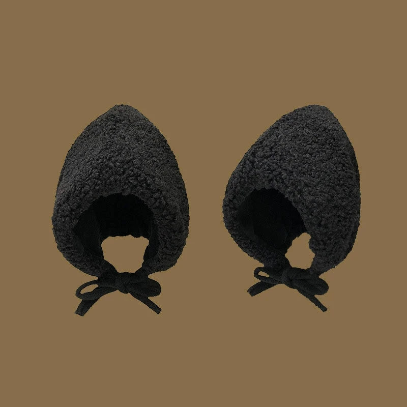 Thickened Lamb Wool Baotou Hat