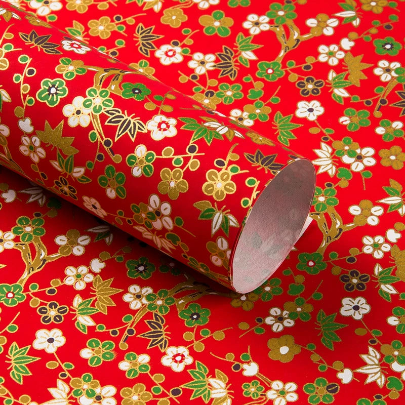 Poetic Elegance of the East: Korean Traditional Wrapping Paper Set