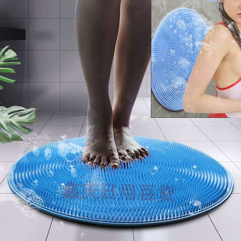 Silicone Back Scrubber & Bath Brush with Suction Cups