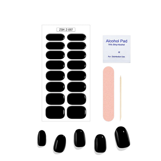 Semi-Curing UV Gel Nail Stickers