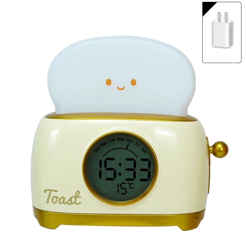 Multifunctional Bread Maker Night Light Alarm Clock