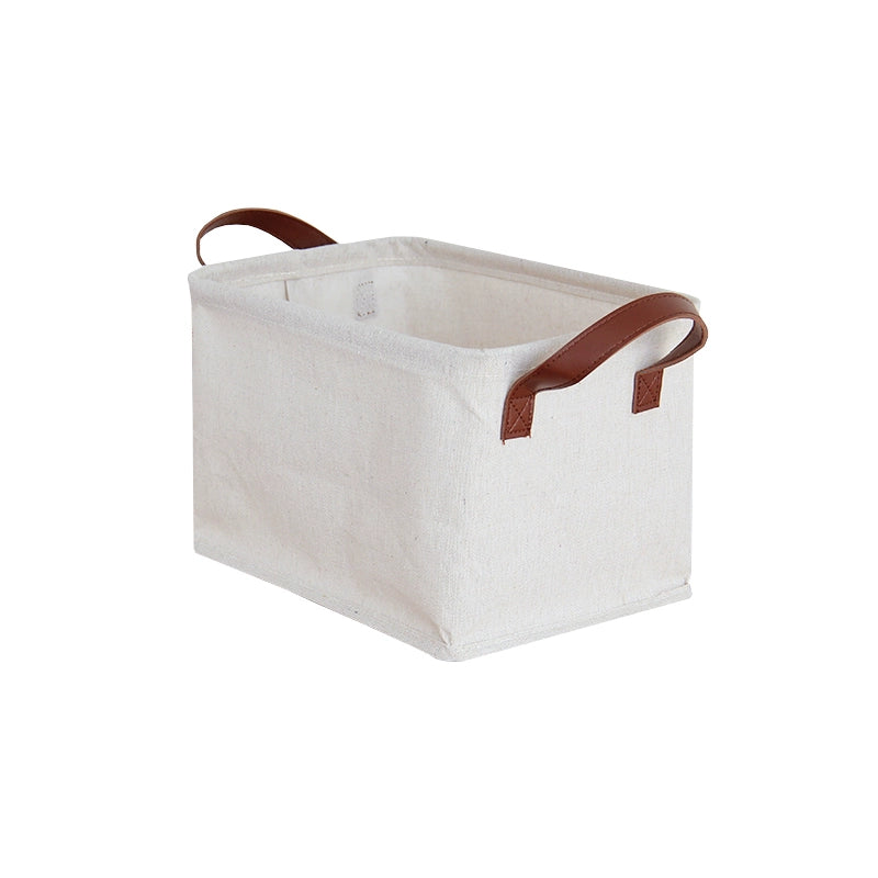 Cotton Linen Storage Basket