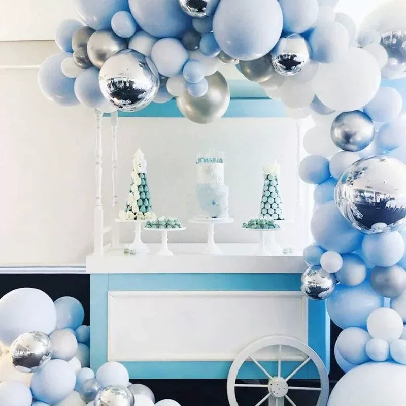 Blue Balloon Garland Arch Kit - Perfect for Party Decorations