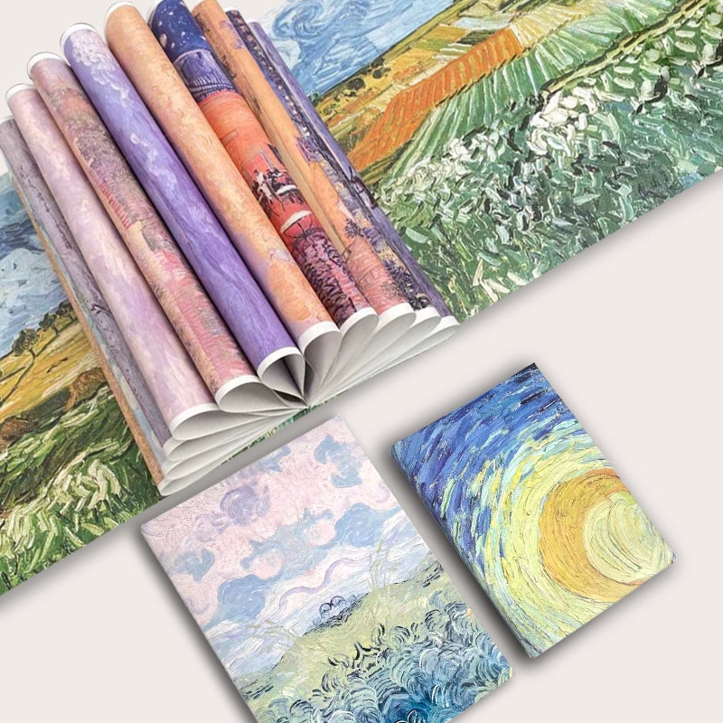 Timeless Masterpiece: Van Gogh Starry Sky Gift Wrapping Paper