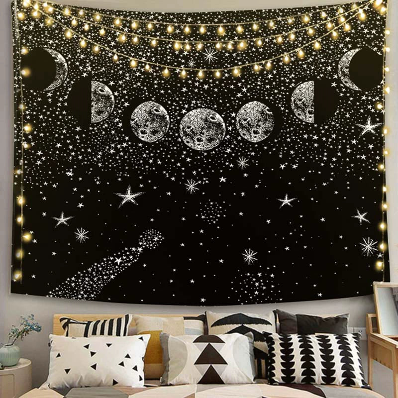 Mystic Zodiac - Dark Series Hanging Tapestry