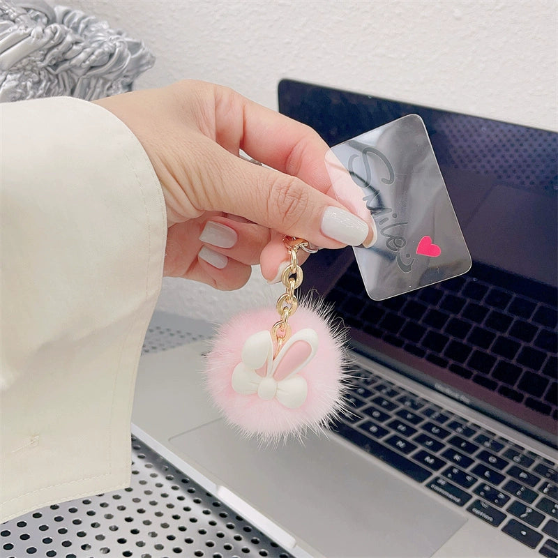 Bunny Bliss Plush Keychain