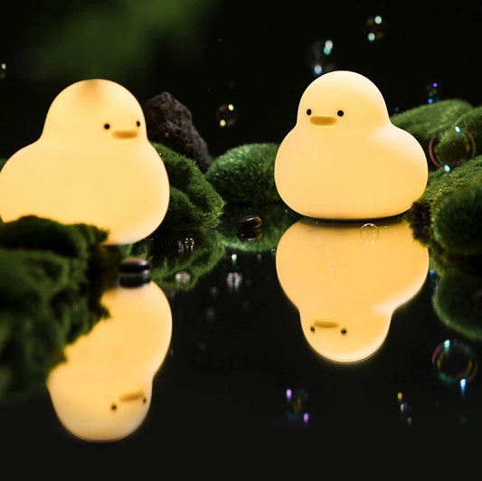 Adorable Duck Night Light  Bedside Lamp for Kids