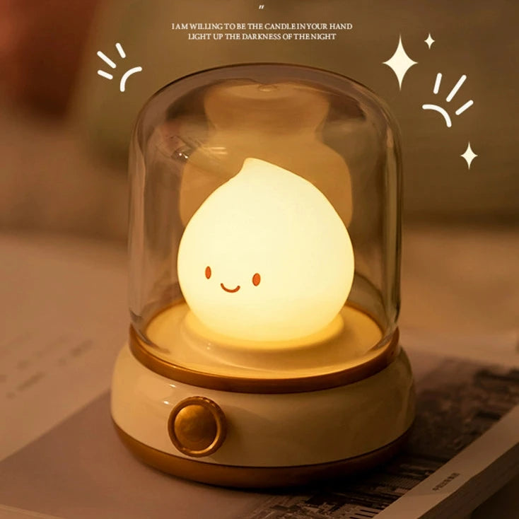 Charming Retro Night Lamp  Mood Lighting for Bedroom