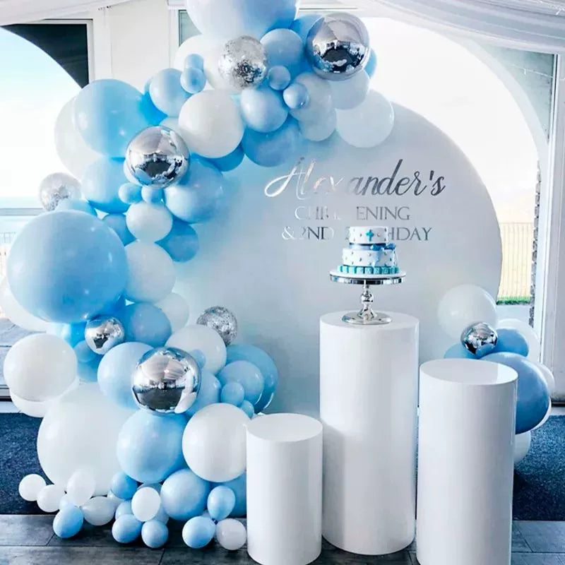 Blue Balloon Garland Arch Kit - Perfect for Party Decorations