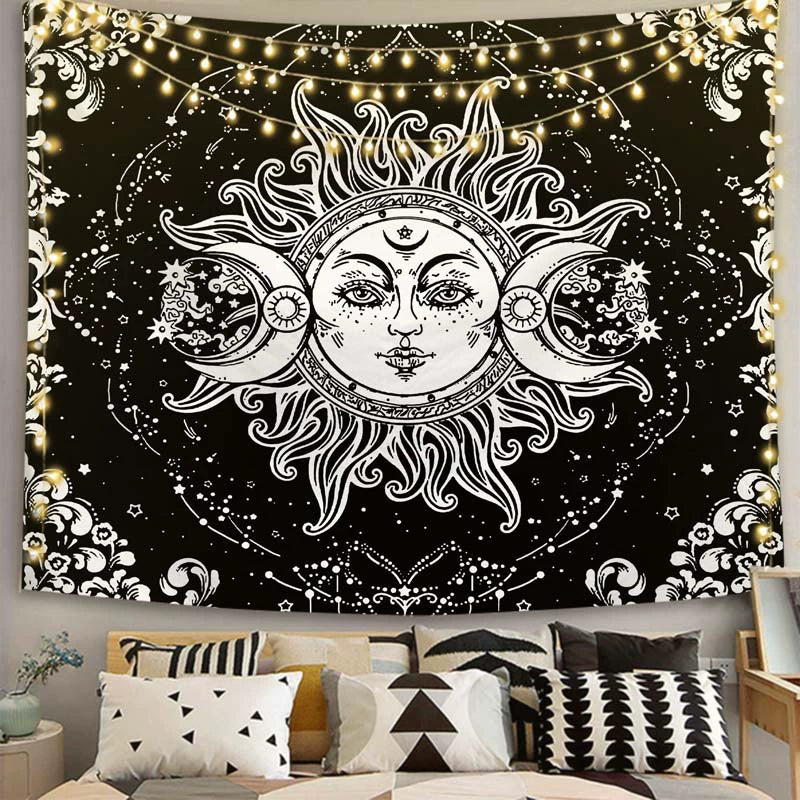 Mystic Zodiac - Dark Series Hanging Tapestry