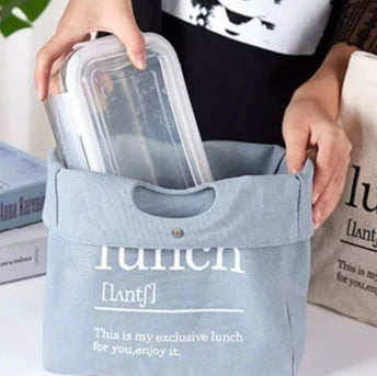 Customizable Canvas Bag - Perfect for School and Events