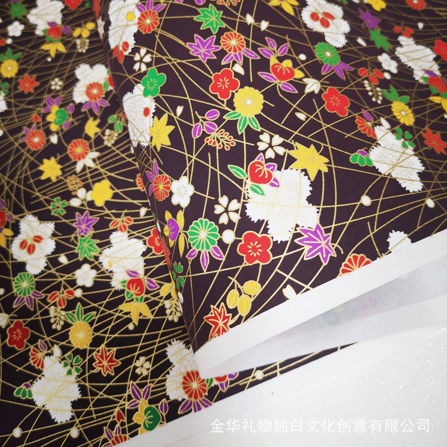 Poetic Elegance of the East: Korean Traditional Wrapping Paper Set