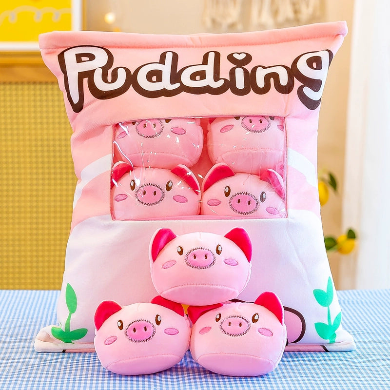 Plush Snack Bag Pillow Toy