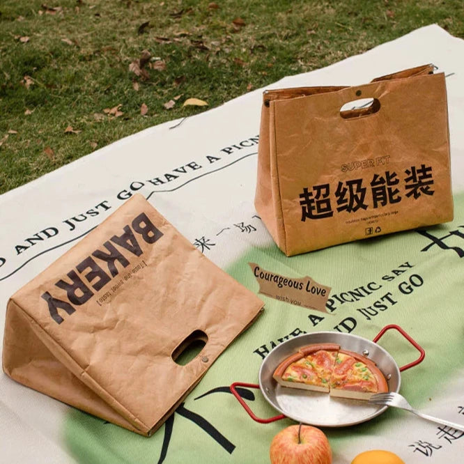 Versatile Insulated Tote Bag - Perfect for Lunch, Work, and Picnics