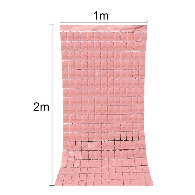 2M Fortnite Rain Backdrop - Photo Zone Birthday Decoration