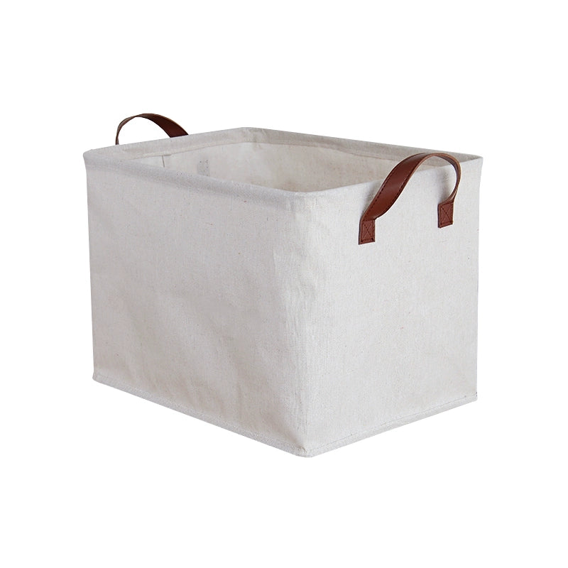 Cotton Linen Storage Basket