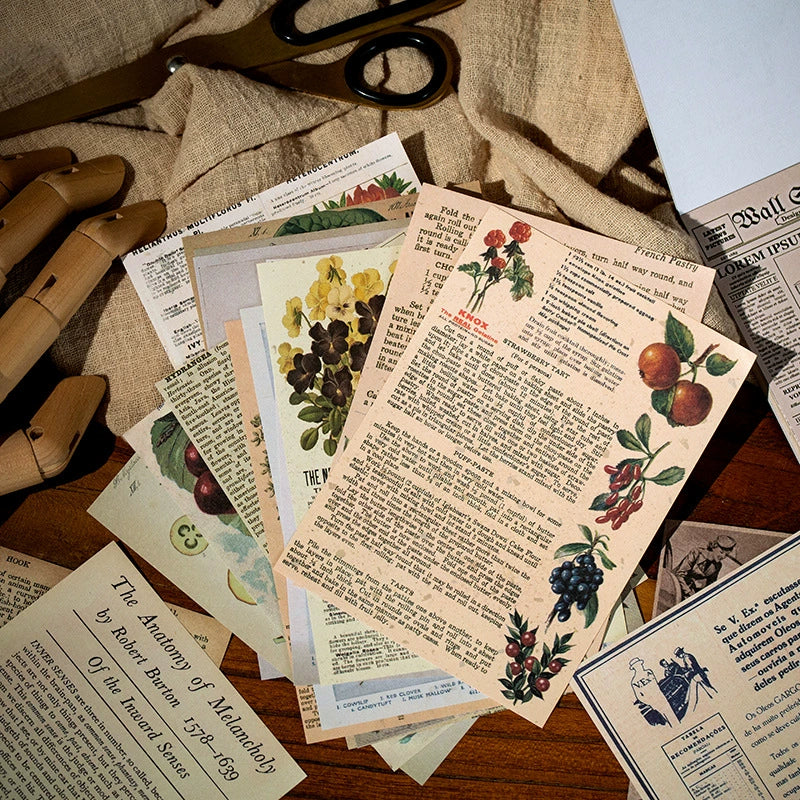 Time Travel Series- Vintage-Inspired Creative Collage Kit for Enchanting Journeys