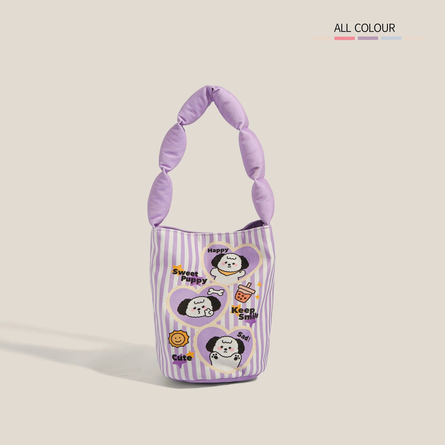 Cute Cartoon Graffiti Canvas Bag